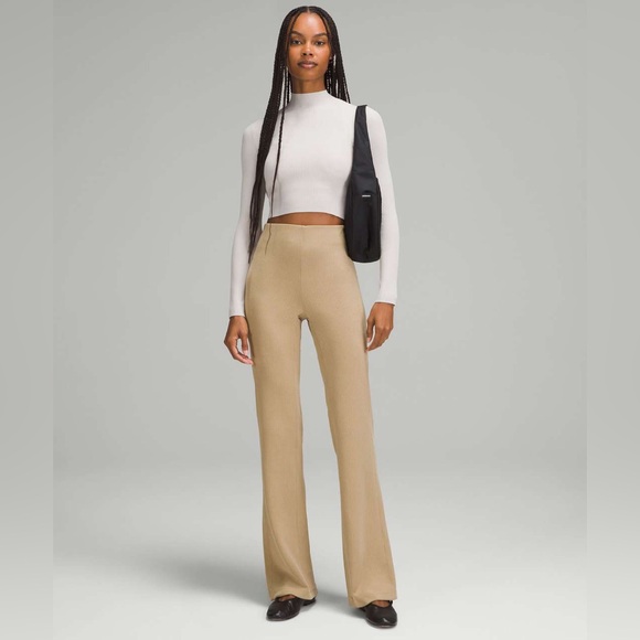 Lululemon Ribbed Softstreme Flared Pant